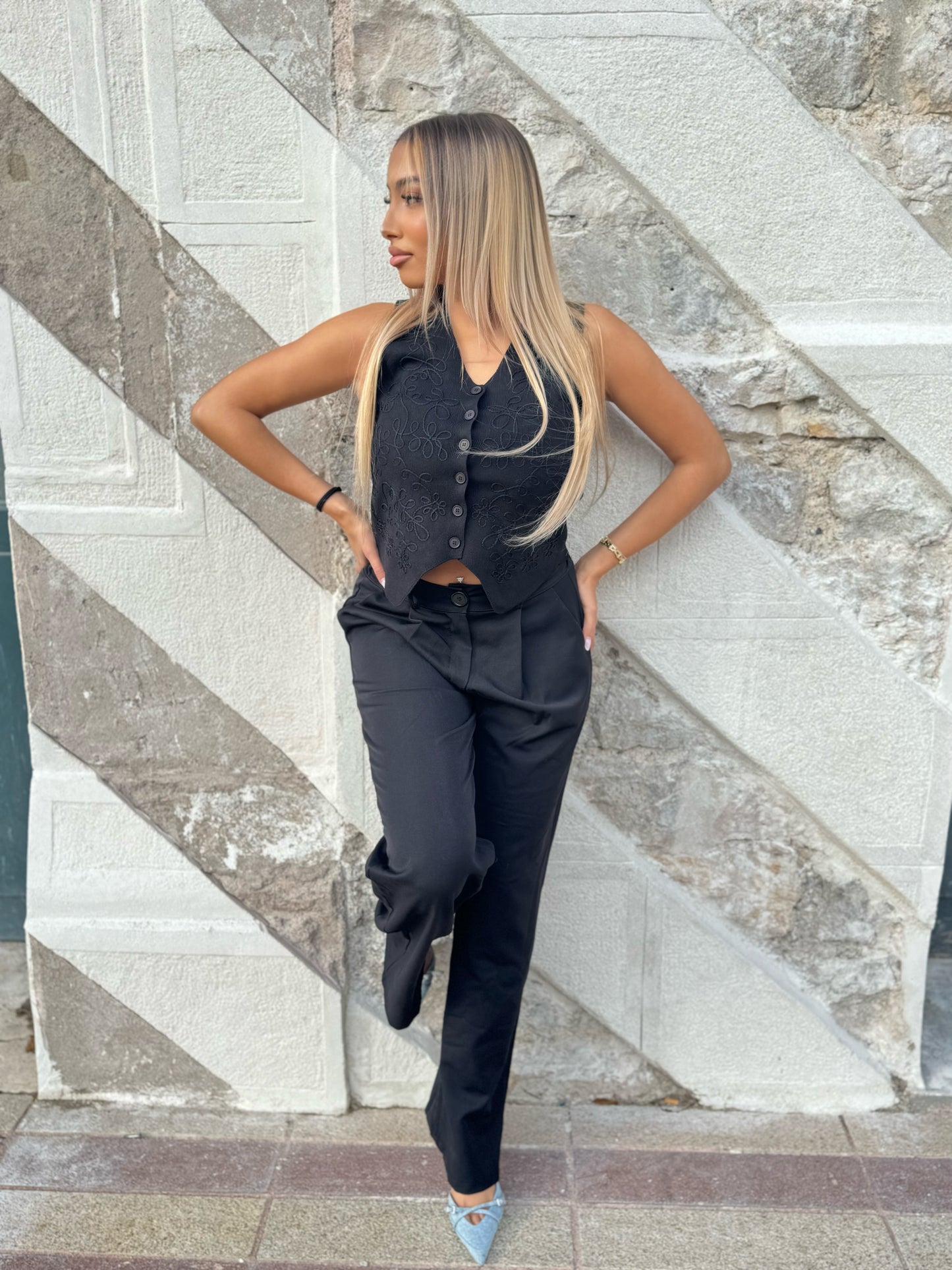 Gilet boutonné